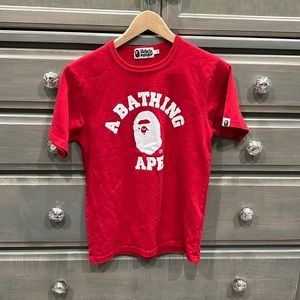 A bathing ape T shirt, size small